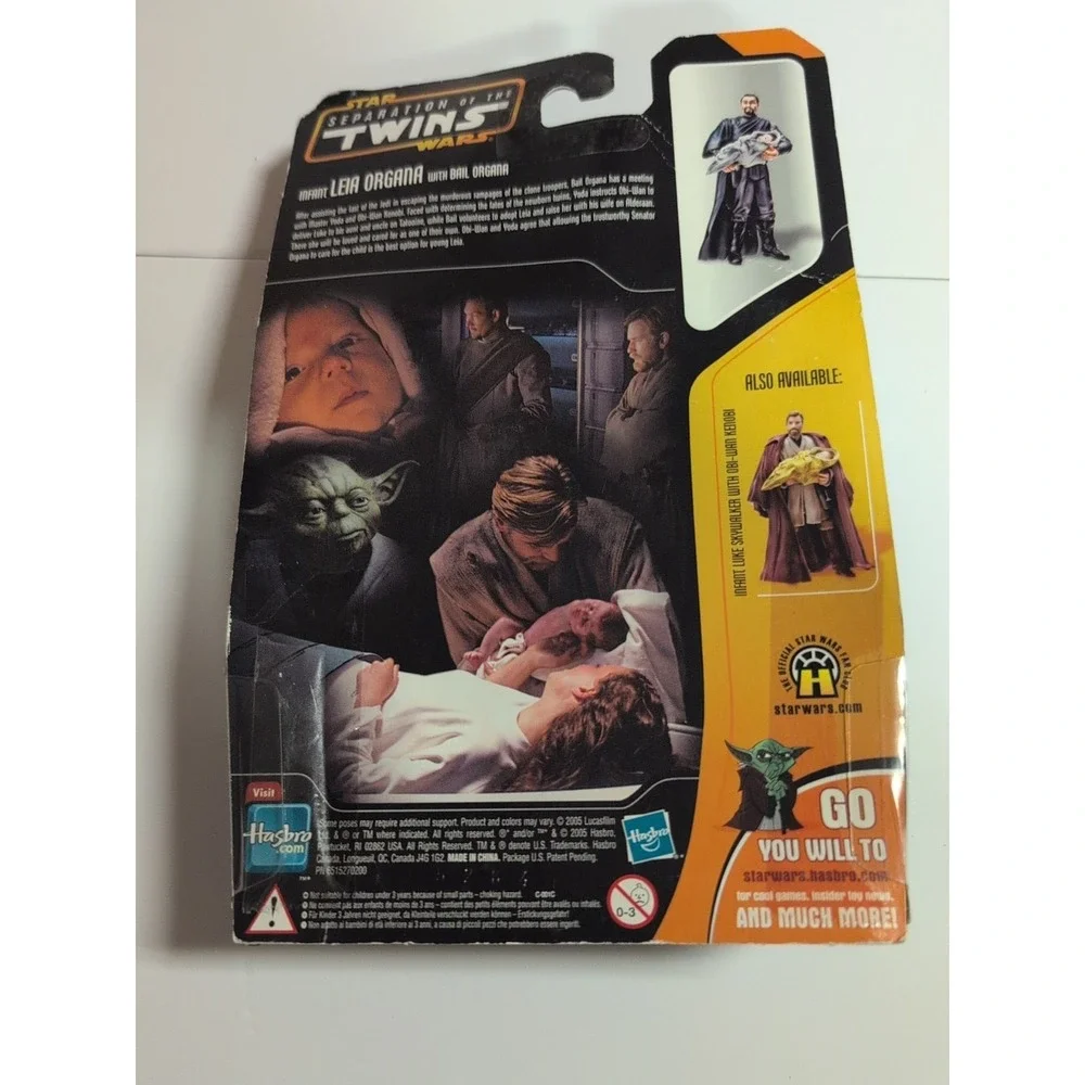 Hasbro Separation of the‎ Twins - Leia Organa with Bail Organa Action Figure